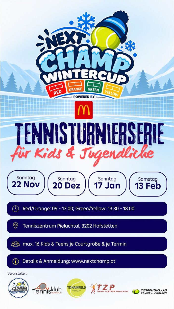 Next Champ Wintercup – Anmeldung geöffnet!